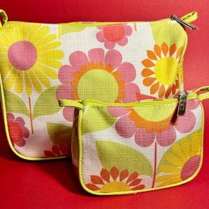 Clinique Bright and Happy Floral Makeup Bag